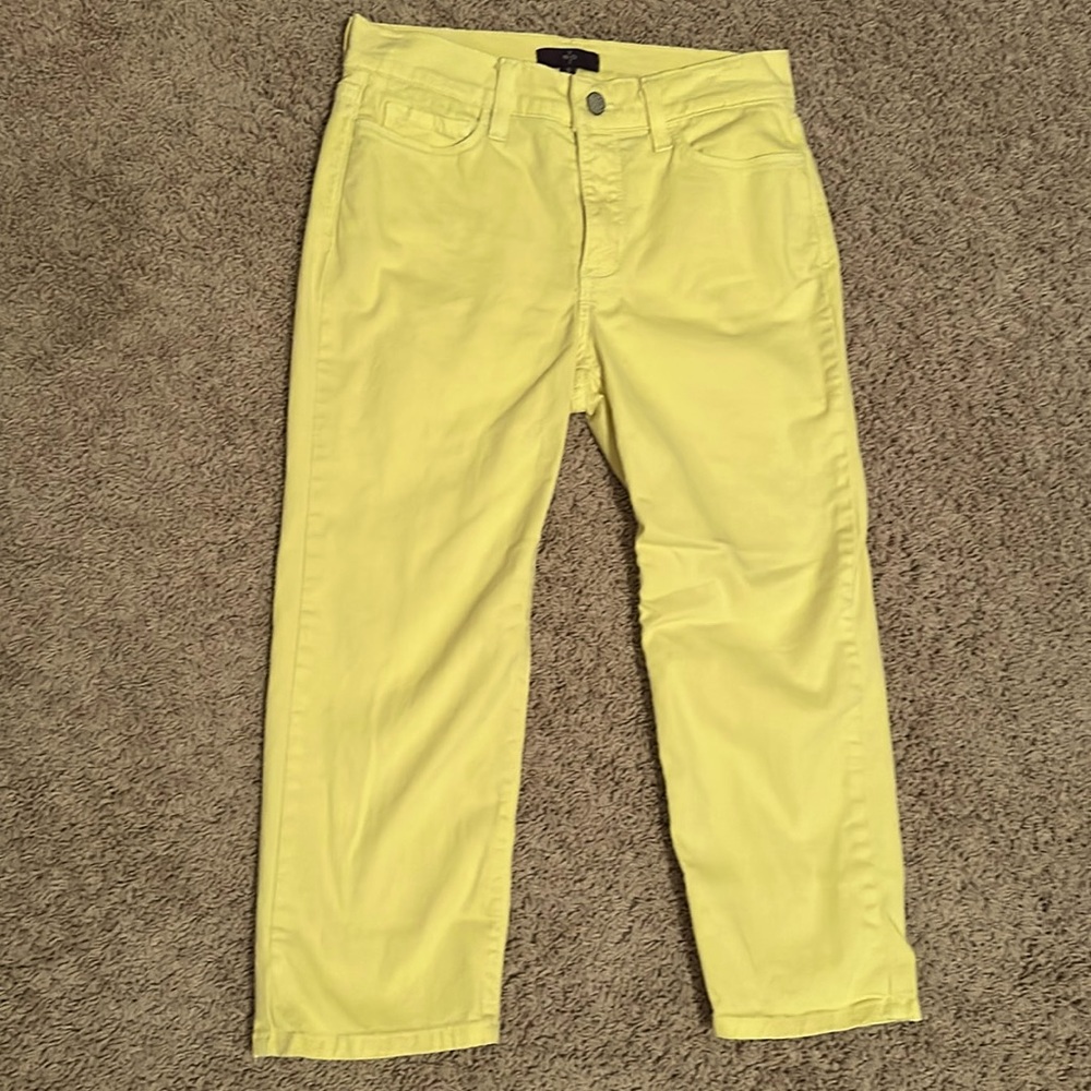 Boutique capris- gorgeous yellow. Size 0 but fits like a 2